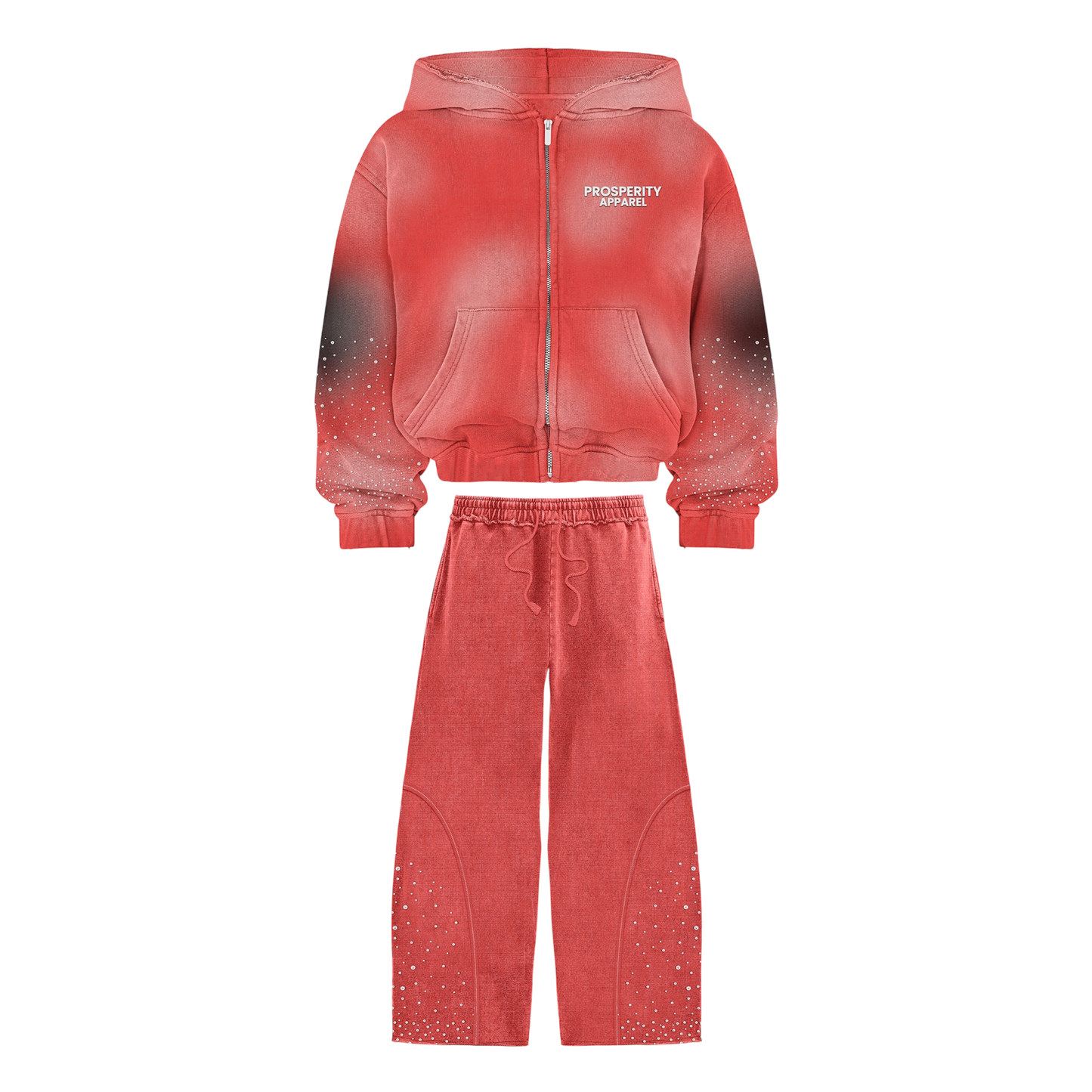 Prosperity Rhinestone Sweatsuit