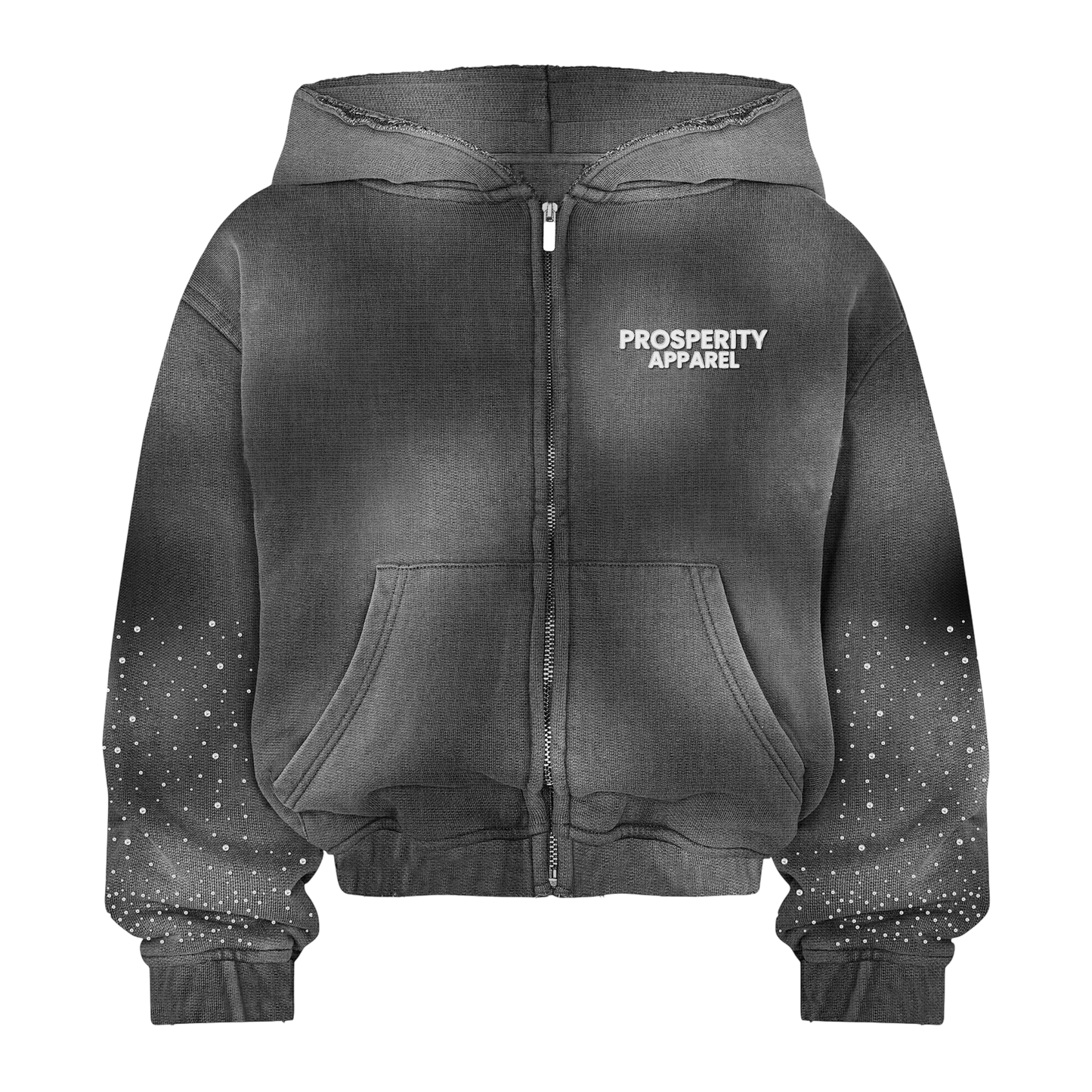 Rhinestone Zip Ups
