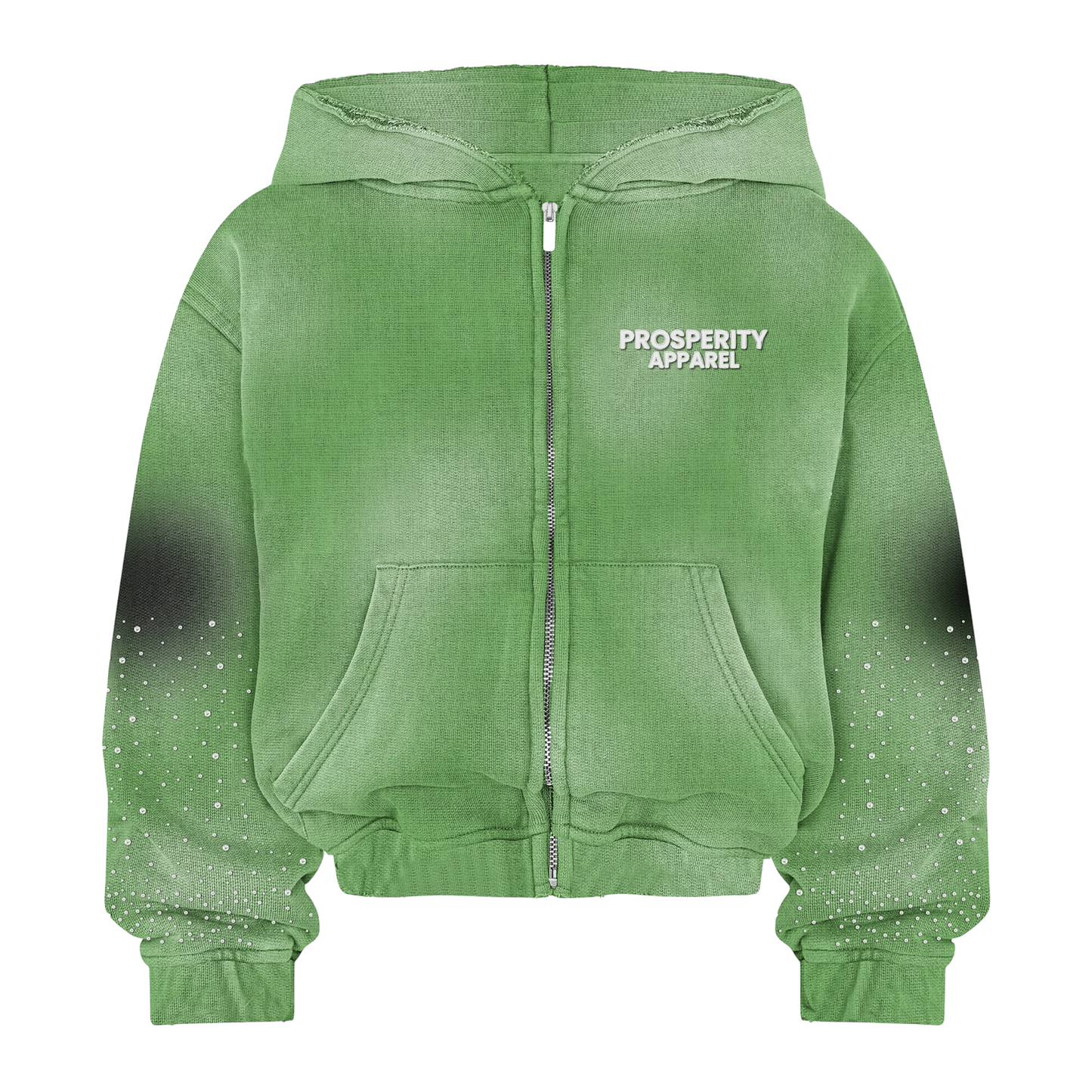 Rhinestone Zip Ups