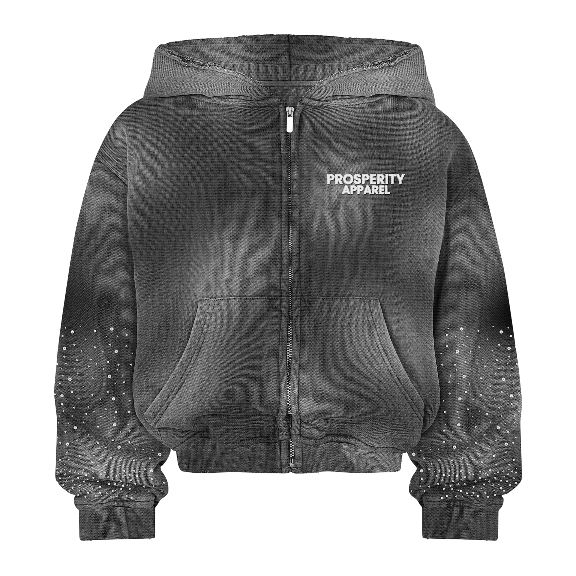 ぴょん Rhinestone Zip Ups – My Store